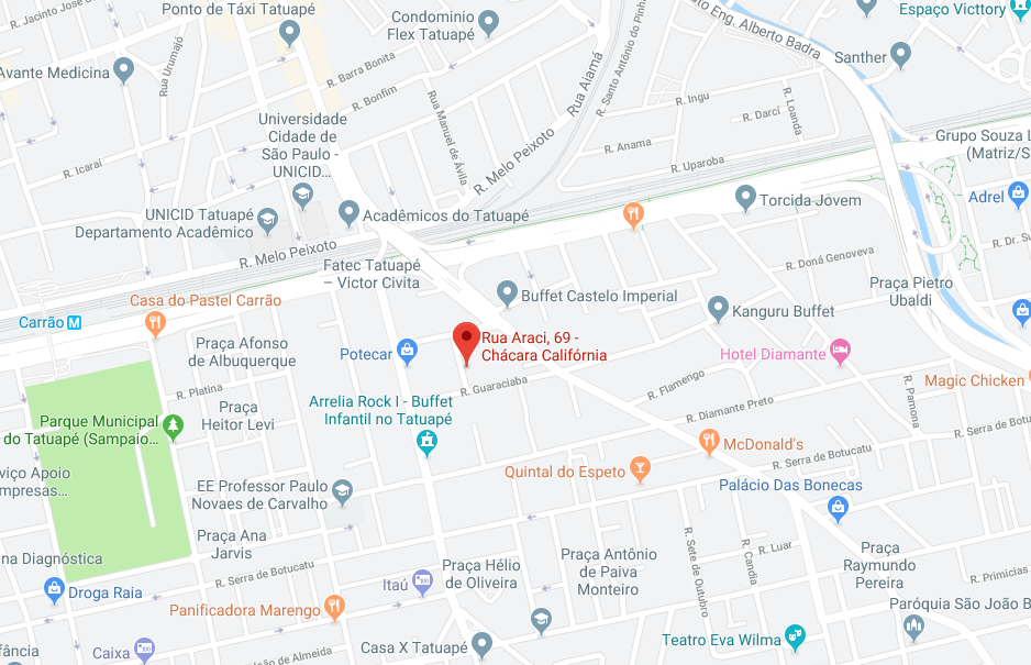 Mapa de localização - Grupo Keops por Wallace Farinha